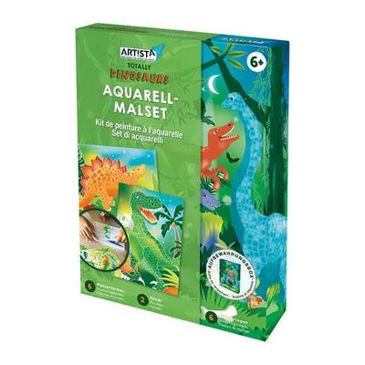 Produktbild von Aquarellmalset Dinosaurier
