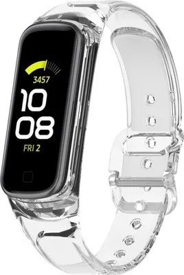 Produktbild von Strap-it Samsung Galaxy Fit 2 sonnenverfärbendes Kristallband (Transparent)