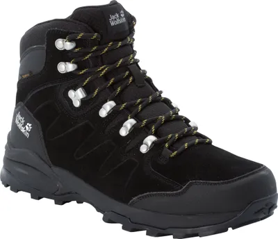 Obrázok produktu pre Jack Wolfskin Refugio Texapore Mid Phantom/Burly Yellow XT 43 Pánske outdoorové topánky