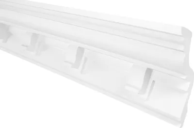 Produktbild von GRAND DECOR Stuckleisten Decke Barock Stil, PolyurethanHartschaum weiß - 2m Deckenleisten gemustert Eckleisten Polyurethan Kunststoff Stuck (2 Meter C1017)