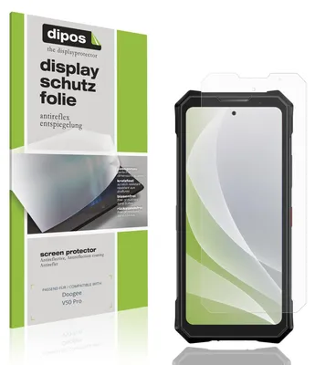 Produktbild von 4x Schutzfolie für Doogee V50 Pro matt Displayschutzfolie Folie Display Schutz dipos