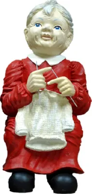 Obrázek produktu pro Design Babička Figura Socha Socha Figury Sochy Dekorace Dekorace 5690