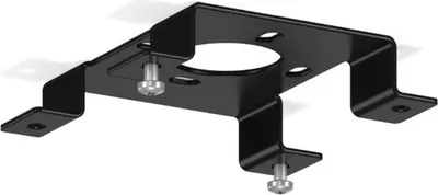 Produktbild von Einbaugehäuse 982949.003 schwarz 90x100x18 mm mit Befestigungssatz für CENTRYXX IP40 zur Leitungseinführung Aufputz