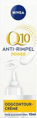Produktbild von NIVEA - Augencreme - Q10 POWER - Gegen Augenringe & Fältchen - Für jeden Hauttyp - Mit Q10 & Kreatin - 15 ml - 1 Stück