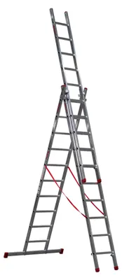 Obrázok produktu pre Trojprvkový Rebrík 3X10 Priestorov Ak300.3 - Dr Ak300.3