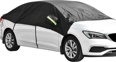 Obrázok produktu pre Obal na auto – ochrana proti snehu a UV žiareniu, fluorescenčná farba
