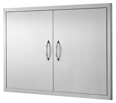 Zdjęcie produktu dla Drzwi do grilla – 990 x 660 mm – Stal nierdzewna – Kuchnia zewnętrzna