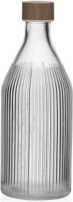 Immagine prodotto di Bottiglia Versa 1 L in vetro alluminio 9,8 x 25,1 x 9,8 cm