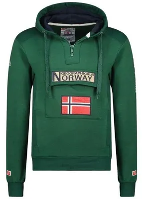 Obrázek produktu pro Geographical Norway, dámská mikina, tmavě zelená, velikost 38