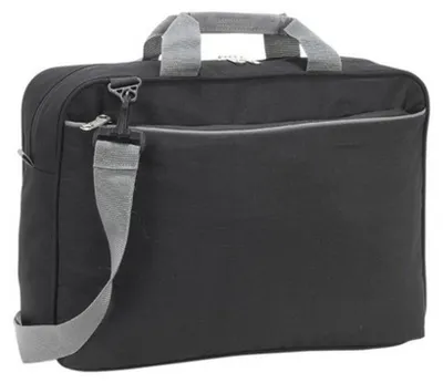 Produktbild von Shugon Kansas Schultertasche / Laptoptasche, 13 Liter FK793 (Einheitsgröße) (Schwarz)