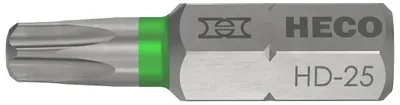 Produktbild von HECO SCHRAUBEN Bits - Heco-Drive HD-25 Antrieb L 25 mm - Blister mit 10 - 57096