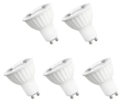 Produktbild von Spectrum GU10 LED Spot Lampe 6W 560lm 6000K Kaltweiß 230V 5 Stück