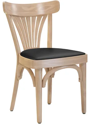Produktbild von 2er-Set Cabris | Bugholzstuhl | Holz / Leder | Eiche | Bugholz | Gastro Rattanstuhl, Outdoor Rattanstuhl, Terrassen Rattanstuhl