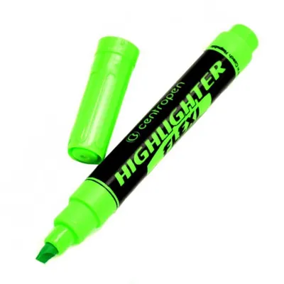 Obrázek produktu pro Centropen zvýrazňovač 8542 Flexi zelený
