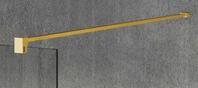 Produktbild von Gelco VARIO Eckstütze für Duschabtrennungen 1400mm, Gold matt