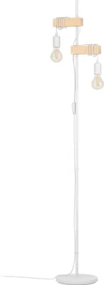 Produktbild von TOWNSHEND Stehleuchte Stehlampe Lampe - L20,5 x B25 x H166,5 cm - weiß - 2X10W exkl. - IP20