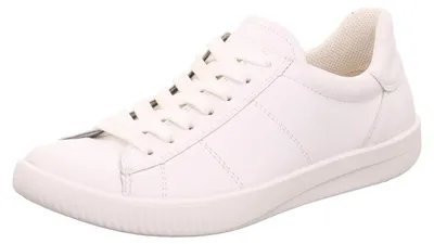 Zdjęcie produktu dla Niskie sznurowane buty Legero w kolorze białym/białym combi, rozmiar 8,5