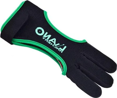 Image de Gants de tir pour arc à poulies - Protection des doigts réglable - Gants de tir