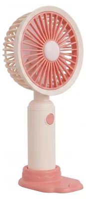Produktbild von Avizar, Tragbarer Ventilator mit Smartphone Halterung, Rosa