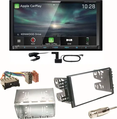 Produktbild von Kenwood DNX-7190DABS Android Auto Einbauset für Kia Sorento JC Rio DC Carnival