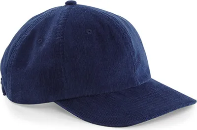 Immagine prodotto di Beechfield B682 | Heritage Cord Cap / Cinturino in tessuto con fibbia in metallo - Colore: Oxford Navy - Taglia: Unica