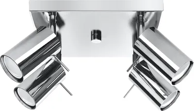 Produktbild von PLAFON MIRAX 4 GU10 Chrom Deckenstrahler Lumilo