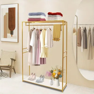 Produktbild von Kleiderständer - Regal - Kleiderständer - Garderobenständer - Kleiderstange für Brautkleider