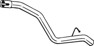 Produktbild von BOSAL Abgasrohr Auspuffrohr für VOLVO V50 (545) Hinten 750-065