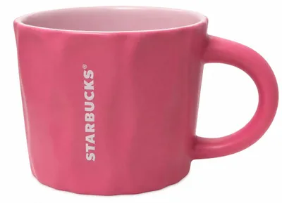 Zdjęcie produktu dla Kubek Starbucks 12 oz (355 ml) w kolorze malinowo-różowym z wzorem falistym