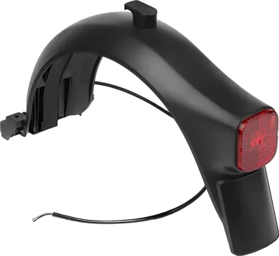 Produktbild von Ninebot, Schutzblech Hinten für Ninebot D18E / D28D / D28E / D38D / D38E mit LED, Schwarz