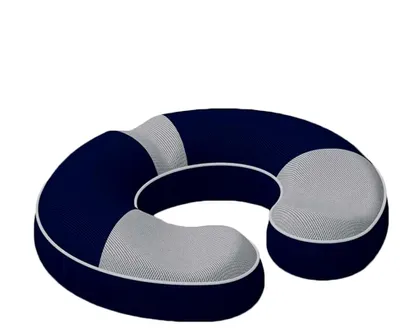 Produktbild von Tragbares orthopädisches Sitzkissen für Hämorrhoiden und Prostata, ergonomisches Donut-Kissen aus Memory-Schaum für Steißbein-, Ischias- und Hüftschmerzen