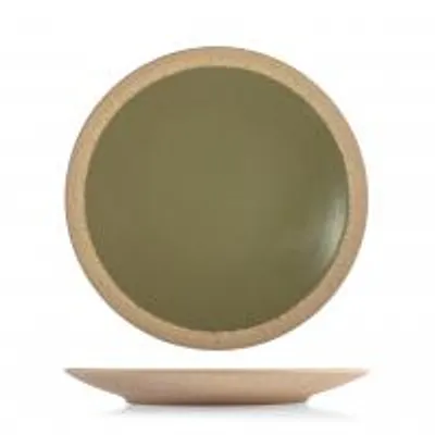 Immagine prodotto di H&H Set 6 piatti frutta Gemme Verde in Stoneware cm 20