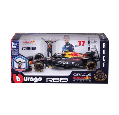 Produktbild von F1 Red Bull RB19 #11 S. Perez Bburago 1:24 28036 mit Fahrerfigur