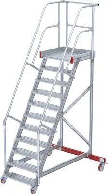 Produktbild von Euroline 513 Wartungsbühne 60° 1000mm Stufenbreite 10 Stufen