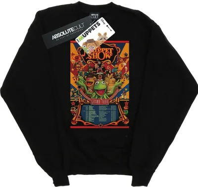 Produktbild von Disney - "The Muppets The Muppet Show" Sweatshirt für Damen BI31245 (L) (Schwarz)