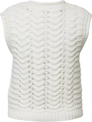 Produktbild von ESPRIT Damen 033ee1i309 Pullover, 110/Off White, L