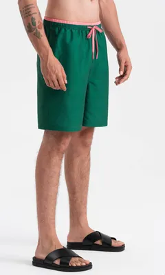 Produktbild von Ombre Clothing Badehose für Männer Shorts Lisumbu dunkelgrün L