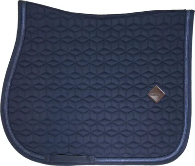 Produktbild von Kentucky Horsewear Springschabracke Glitter Rope Sattelunterlage Navy Full