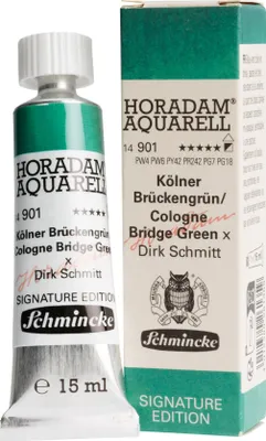 HORADAM Signature - Kölner Brückengrün x Dirk Schmitt - 15ml Tube - Schmincke 14 901 006