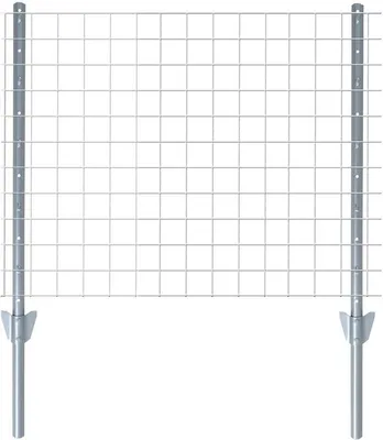 Produktbild von Zaunset Volierendraht Gartenzaun 1 x 10 m Drahtzaun 19 mm Zaun Komplett-Set