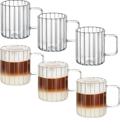 Produktbild von Wilmax Mug, 400 ml, 6er Set, WL-888617/A6