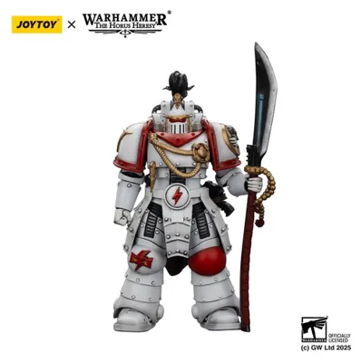 Imagen del producto de Figura de acción de Warhammer: La Herejía de Horus, Legión White Scars, Praetor, 12 cm