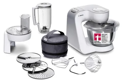 Immagine prodotto di Set di miscelatori Bosch MFQ4850 Premium Styline, colore: bianco/argento