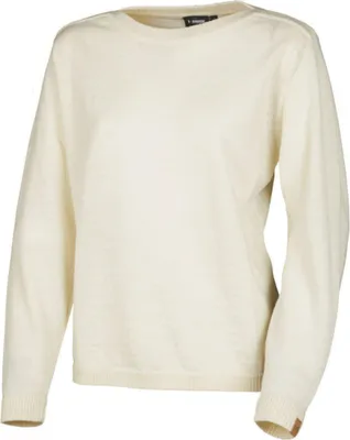 Produktbild von Ivanhoe Pullover NLS Tunabo Natural Weiß Bootskragen - 100% reine ungefärbte Wolle