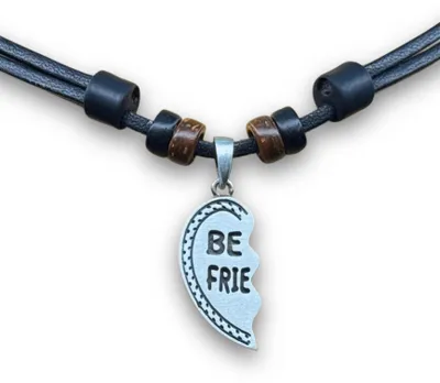 Produktbild von HANA LIMA | Freundschaftskette Best Friends Forever BFF Surferkette Herren Damen (linke Hälfte)