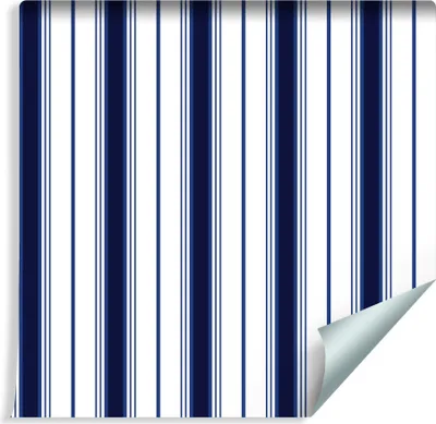 Produktbild von 10m VLIES TAPETE Rolle Geometrie Klassische Retro Streifen XXL