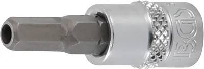 Immagine prodotto di BGS bit a bussola a guida quadrata 6,3 mm (1/4") esagono incassato con foro da 5 mm - 5156-5