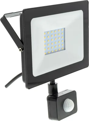 Obrázok produktu pre RETLUX RSL 247 LED reflektor s pohybovým senzorom, IP65, slim, 30W, 2400 lm, Vyžarovací uhol: 120°