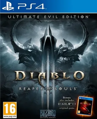 Produktbild von Blizzard Diablo III: Reaper of Souls Ultimate Evil Edition, PS4, PlayStation 4, Action/RPG, M (Reif)