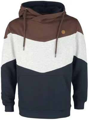 Produktbild von Indicode Kapuzenpullover Herren Marcus braun L